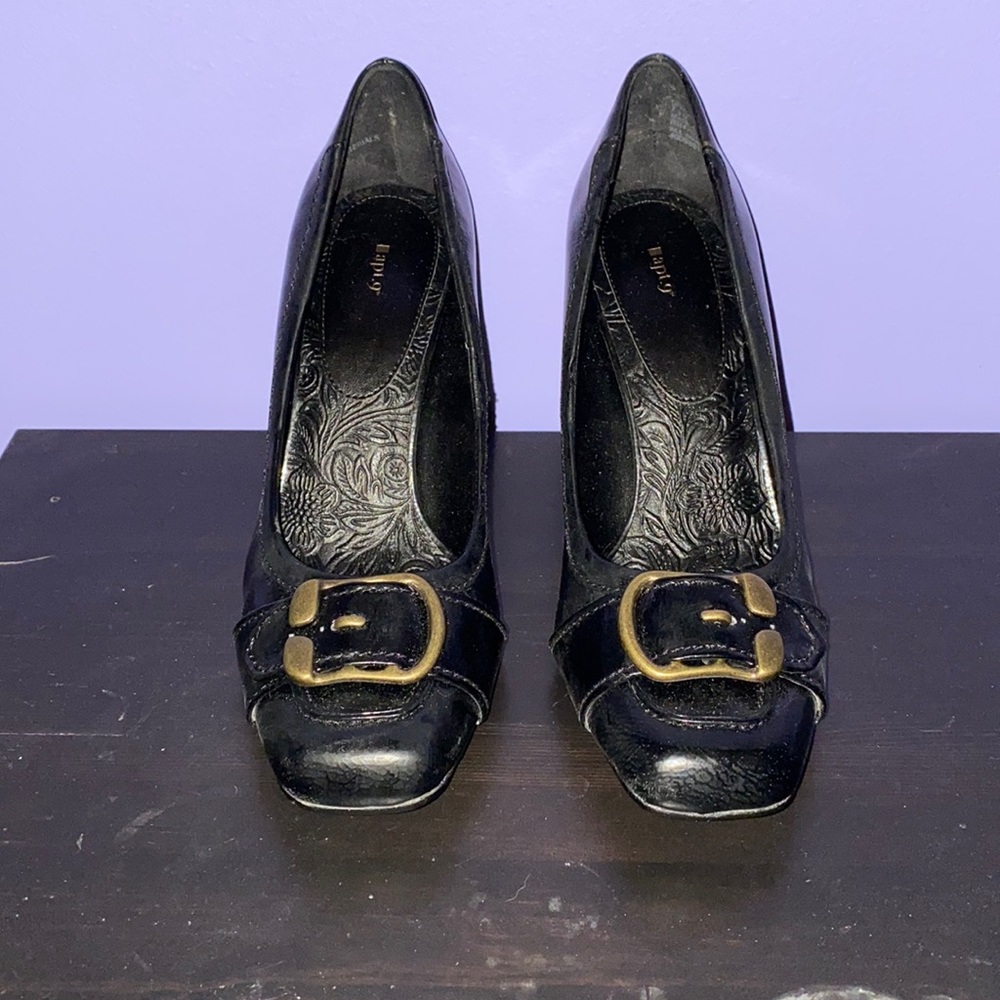 Apt. 9 black 3-in heels
